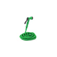 Поливочный шланг Voltronic KY-150G, 5-15м/50ft, + распылитель, насадка на кран, Green, Box (KY-150G)