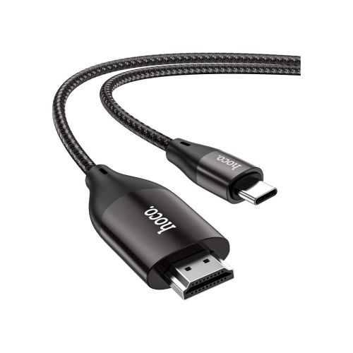 Кабель мультимедійний USB-C to HDMI M 2.0m 4K30Hz gray HOCO (6931474755025)