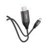 Кабель мультимедійний USB-C to HDMI M 2.0m 4K30Hz gray HOCO (6931474755025) - Зображення 1
