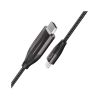 Кабель мультимедійний USB-C to HDMI M 2.0m 4K30Hz gray HOCO (6931474755025) - Зображення 3