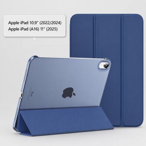 Чохол до планшета BeCover Tri Fold Hard Apple iPad 10.9 (2022/2024)/iPad (А16) 2025 11 Deep Blue (716119)