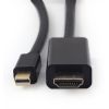 Кабель мультимедийный miniDisplayPort to HDMI 1.8m Cablexpert (CC-mDP-HDMI-6) - Изображение 2