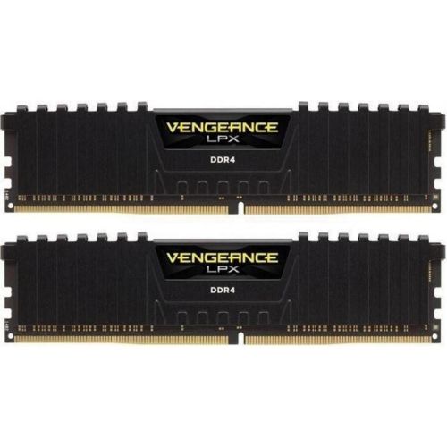 Модуль памяти для компьютера DDR4 16GB (2x8GB) 3600 MHz Vengeance LPX Black Corsair (CMK16GX4M2D3600C18)