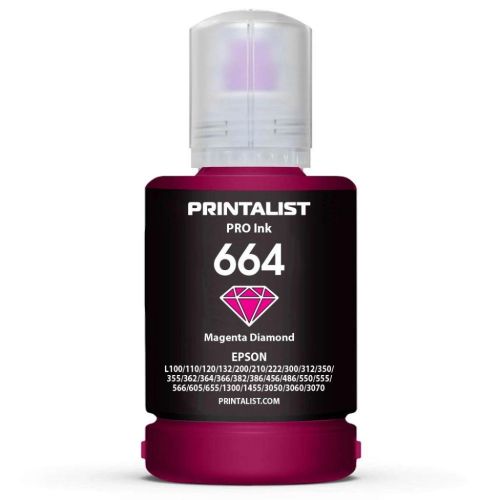 Чернила Printalist Epson L110/L210/L300 140г Magenta (PL664M)