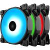 Кулер до корпусу PcСooler HALO 3-in-1 RGB KIT - Зображення 1