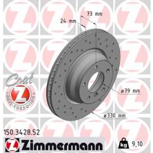 Тормозной диск ZIMMERMANN 150.3428.52