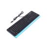 Клавіатура A4Tech FKS10 USB Blue - Зображення 1