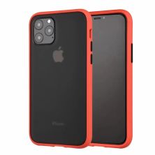 Чохол до мобільного телефона MakeFuture Apple iPhone 11 Pro Frame (Matte PC+TPU) Red (MCMF-AI11PRD)