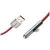 Дата кабель USB 3.1 AM to Lightning 2.0m CAL7C 1.5A 90 Red Baseus (CAL7C-B09) - Зображення 1