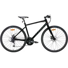 Велосипед Leon 28 HD-80 DD рама-21 2022 Black/Grey (OPS-LN-28-022)