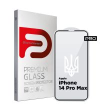 Стекло защитное Armorstandart Pro 3D LE Apple iPhone 14 Pro Max Black (ARM65656)