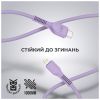 Дата кабель USB-C to Lightning 1.0m AR88 3A Purple Armorstandart (ARM65290) - Изображение 1