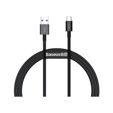 Дата кабель USB 2.0 AM to Type-C 1.0m 3A Black Baseus (CATYS-01)