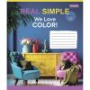 Зошит 1 вересня А5 We love color! 60 аркушів, лінія (766753) - Зображення 1