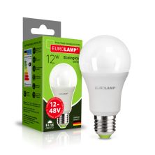 Лампочка Eurolamp LED ECO A60 12W E27 4000K 12-48V (LED-A60-12274(12-48V))