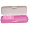 Пенал Cool For School Пластиковий із застібкою Рожевий 8012 (CF85993) - Зображення 1