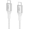 Дата кабель USB-C to USB-C 1.0m 240W white Belkin (CAB015BT1MWH) - Изображение 3