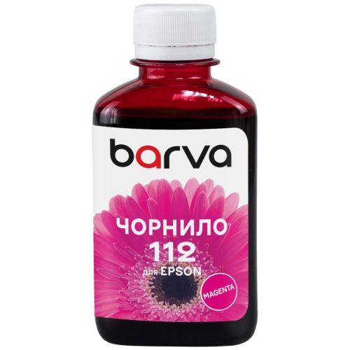 Чорнило Barva Epson 112 180мл, Pigm. Magenta (E112-958)