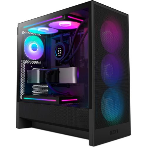 Корпус NZXT H5 Flow RGB Compact (CC-H52FB-R1)