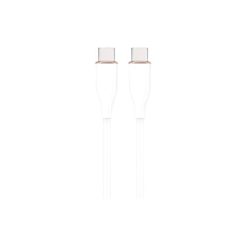 Дата кабель USB-C to USB-C 1.5m 3A Cablexpert (CC-USB2S-CMCM-1.5M-W)