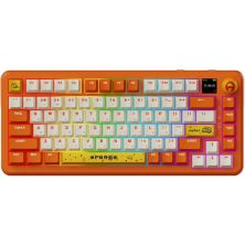 Клавиатура Ajazz AK820 MAX Avocado Switch Orange USB/Wireless/Bluetooth RGB UA Orange (AK820MAX-AS-OW)