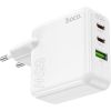 Зарядний пристрій HOCO C115A Header 2xUSB-C PD65W + 1xUSB QC3.0 GaN White (6931474798312) - Зображення 3