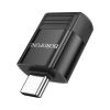Перехідник BV18 USB to USB-C M USB3.0 Black BOROFONE (6941991104015) - Зображення 1