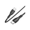 Дата кабель USB-C to USB-C 1.0m 60W Triumph BX51 black BOROFONE (6931474751669) - Изображение 3