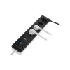 Мережевий подовжувач EMOS P1422SM 2m 4 роз. 1xUSB-A 1xUSB-C Wi-Fi 1,5мм2 (P1422SM) - Зображення 2