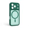 Чохол до мобільного телефона Armorstandart Lush MagCase Apple iPhone 17 Pro Dark Green (ARM87491) - Зображення 1
