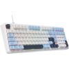 Клавіатура Ajazz AK980 MAX Magnetic Switch USB UA White/Blue (AK980-MAX-M-BWDB) - Зображення 2