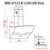 Вытяжка кухонная Perfelli DNS 67113 B 1100 BL LED Strip - Изображение 4