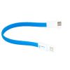 Дата кабель USB 2.0 AM to Type-C 0.18m blue Extradigital (KBU1787) - Зображення 2