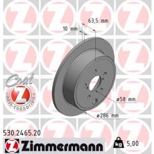 Тормозной диск ZIMMERMANN 530.2465.20
