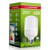 Лампочка EUROELECTRIC Plastic 20W E27 4000K 220V (LED-HP-20274(P)) - Зображення 1