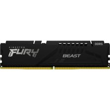 Модуль пам'яті для комп'ютера DDR5 32GB 6000 MHz Beast Black Kingston Fury (ex.HyperX) (KF560C40BB-32)