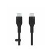 Дата кабель USB-C to USB-C 3.0m 60W Black Belkin (CAB009BT3MBK) - Зображення 1