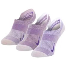 Шкарпетки Nike W NK EVERYDAY PLUS LTWT NS 3PR CV2964-970 34-38 3 пари Сірий/Фіолетовий (194955547083)