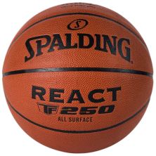 М'яч баскетбольний Spalding React TF-250 FIBA помаранчевий Уні 7 76967Z (689344407005)