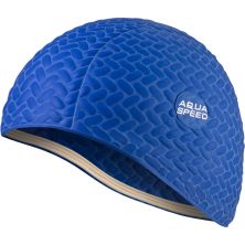 Шапка для плавання Aqua Speed Bombastic Tic-Tac 5720 117-10 синій Жін OSFM (5908217657206)
