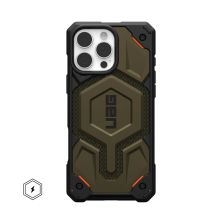 Чехол для мобильного телефона UAG iPhone 16 Pro Max Monarch Pro Magsafe Kevlar Element Green (11445711397B)