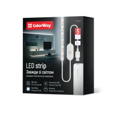 Светодиодная лента ColorWay LED  5м з живленням від USB (CW-LD05)