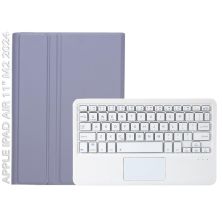 Чехол для планшета BeCover Keyboard+TouchPad Apple iPad Air 11 M2 2024 Purple (712600)