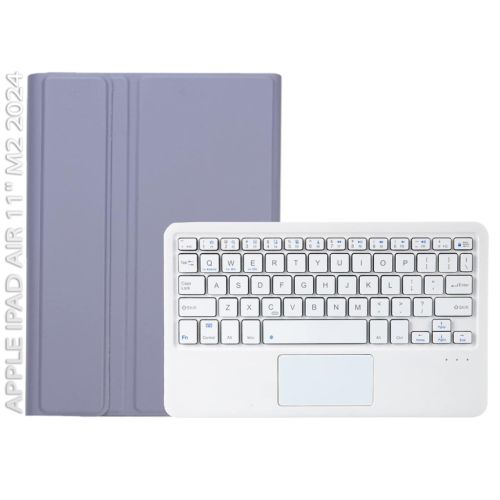 Чехол для планшета BeCover Keyboard+TouchPad Apple iPad Air 11 M2 2024 Purple (712600)