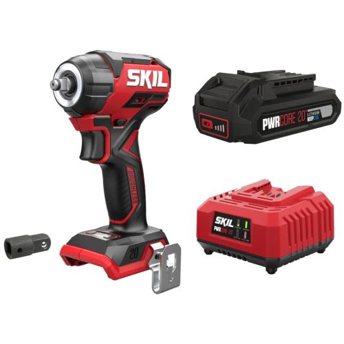 Гайковерт Skil аккумуляторный безщеточный ударный 3265 CA Compact, 2.5Ah (SD1E3265CA+BC1E3110AA)