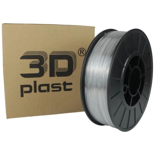 Пластик для 3D-принтера 3Dplast PLA 1.75мм, 0.85кг, transparent (3DPLA17508CLR)