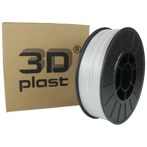 Пластик для 3D-принтера 3Dplast PETG 1.75мм, 0.85кг, white pearl (3DPTG17508PRL)