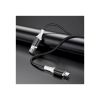 Дата кабель USB 2.0 AM to USB-C 1.0m 3A silicone BX79 black BOROFONE (6974443384789) - Изображение 3