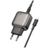 Зарядний пристрій BOROFONE BAS55A Absolute 1xUSB-C PD30W + 1xUSB QC3.0 + cable USB-C to Lightning Black (6941991116247) - Зображення 2