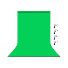 Фон Puluz PU5206G backdrop 3x6 m green (PU5206G)